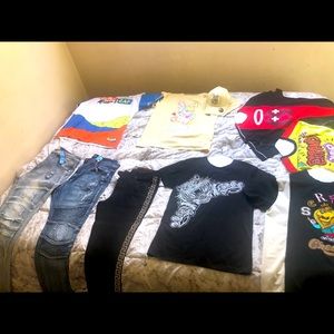 Clothing (pants and shirts